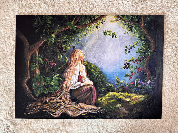 The Secret of the Blackberry Bush | Print