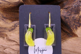 Golden rain tree flower | Earrings