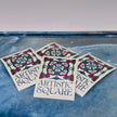 Artistic Square sticker