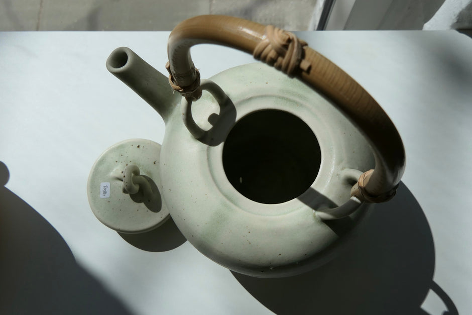 Lysegrønne/celadon tekander