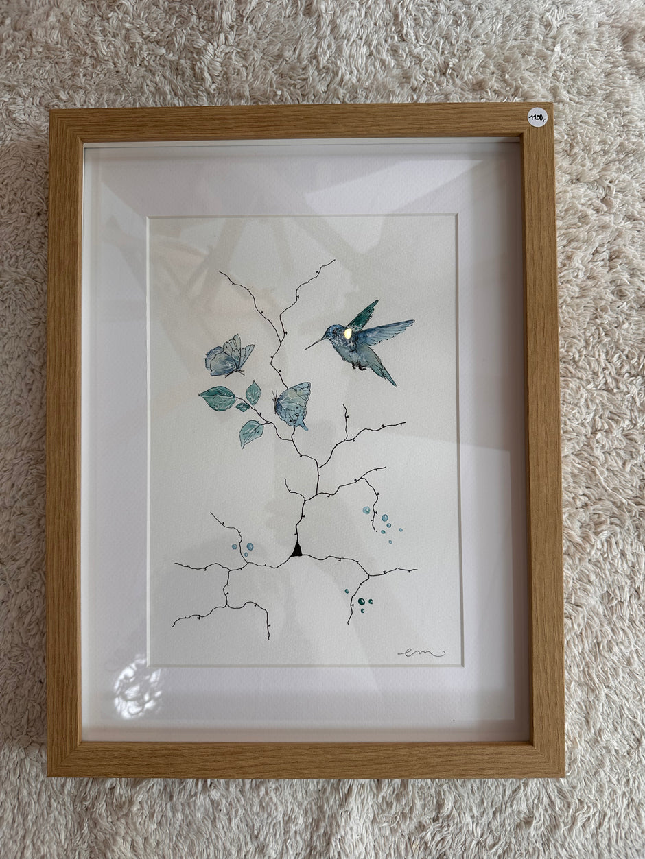 Blue | Neuronal dendrites and synapses
