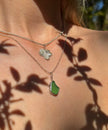 Ribes sanguineum | Silver pendant
