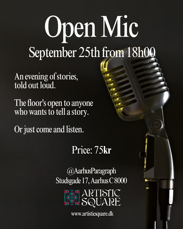 Open Mic Night | September 25th 18.00