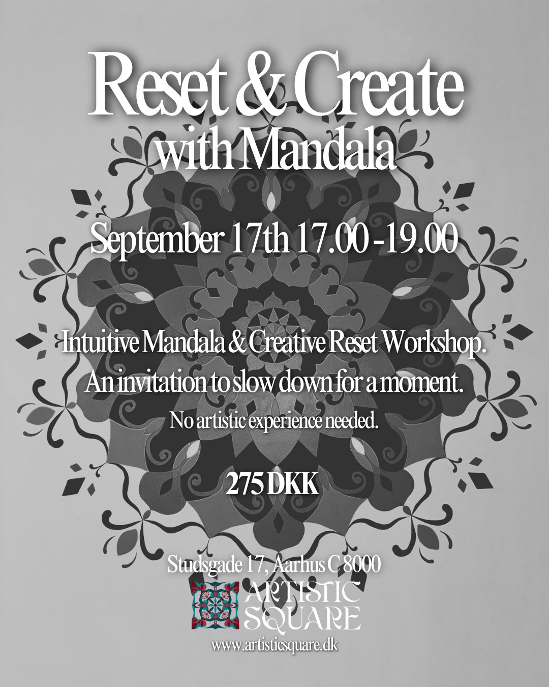 Reset & Create | September 17th 17.00-19.00