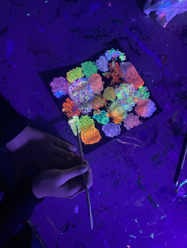 Sip and Paint in the Dark | July 4th 16.00-18.00