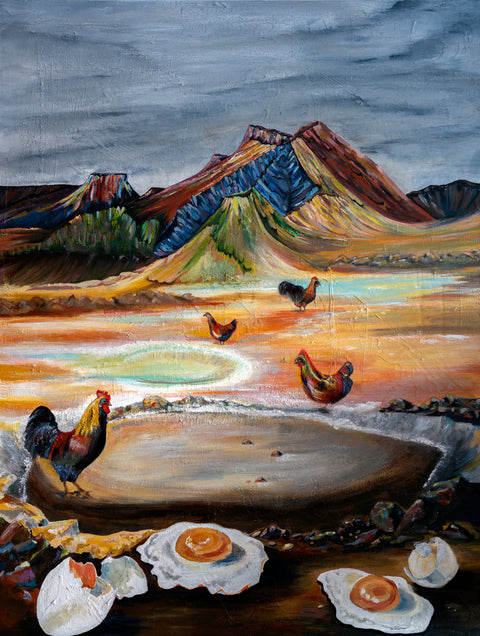 Sulphur and silence | Print